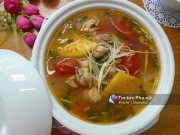 Bếp Eva - Canh riêu hàu chua chua, béo ngậy đầy bổ dưỡng