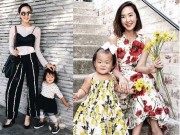 Thời trang - Không bàn cãi nữa, đây chính là cặp mẹ con mặc đẹp nhất nhì làng thời trang