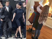 Làng sao - Victoria đã hối hận vì đi giày cao gót lúc mang bầu 9 tháng