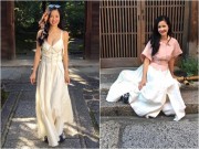 Làng sao - Hồng Nhung "đốn tim" fan với nhan sắc trẻ đẹp ngọt ngào trên đất Nhật