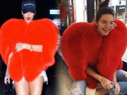 Thời trang - Nhờ có Rihanna, chiếc áo lông hình trái tim kỳ quái lại trở thành cơn sốt
