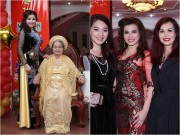 Làng sao - Hoa hậu Kim Hồng về nước, tổ chức tiệc hoành tráng mừng thọ mẹ
