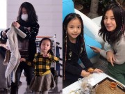 Làm mẹ - Nhan sắc càng lớn càng xinh của công chúa "tháng Tư" nhà Triệu Vy