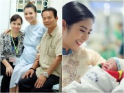Làng sao - Hồng Quế đã sinh con gái đầu lòng, được Ngọc Hân và bố mẹ túc trực