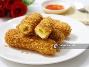 Bếp Eva - Bé mê tít phô mai que chiên xù