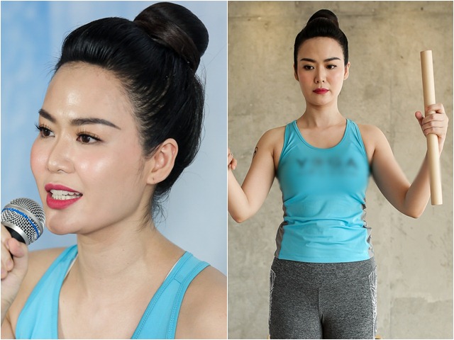 Hoa hậu Thu Thủy trẻ đẹp khó tin ở tuổi 40 sau 2 lần sinh nở