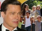 Làng sao - Luyến tiếc sau khi gặp các con, Brad Pitt quyết định giành toàn quyền nuôi bọn trẻ