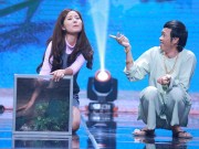 Làng sao - Nhà Cười: Bị Hoài Linh ép thò tay bắt ếch sống, Khánh Hiền vừa hát vừa run