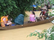 Tin tức - Cận cảnh hàng ngàn hộ dân Hương Khê chìm trong nước lũ