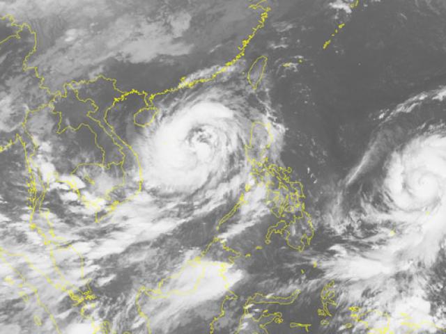 Bão số 7 tăng cấp độ, thay đổi tiến thẳng về Quảng Ninh - Nam Định