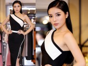 Thời trang - Hoa hậu Kỳ Duyên vai trần gợi cảm bất ngờ xuất hiện tại Hà Nội