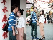Làng sao - Vợ chồng Tú Vi - Văn Anh nhí nhảnh khám phá Singapore