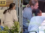 Làng sao - Lộ hình ảnh đầu tiên của Angelina Jolie sau khi tuyên bố ly hôn Brad Pitt