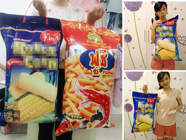 Giới trẻ Việt phát cuồng với bim bim khổng lồ to bằng nửa người lớn