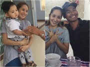 Làng sao - Khánh Thi và con trai nhỏ lặn lội đường xa về nơi lũ lụt cùng MC Phan Anh, Hoàng Bách