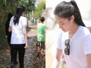 Làng sao - HH Kỳ Duyên đội nắng về miền Trung giúp đỡ bà con vùng lũ