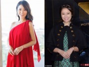 Thời trang - Lâm Tâm Như hơn hẳn bạn thân Triệu Vy khi chọn đồ bầu