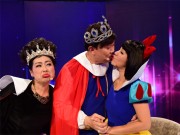 Làng sao - Thúy Nga - Chí Tài hôn nhau ngay trên bàn giám khảo