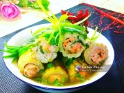 Bếp Eva - Canh khổ qua nhồi tôm thơm ngon, bổ dưỡng