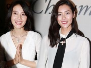 Làng sao - "Chu Chỉ Nhược" Cao Viên Viên thất thế bên đàn em siêu mẫu quốc tế