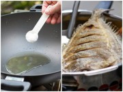 Bếp Eva - Điều bất ngờ khi bỏ muối vào chảo cá rán không phải ai cũng biết