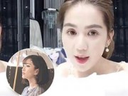 Clip Eva - Ngọc Trinh hát nhép hit "Gửi anh xa nhớ" "đốn tim" fans