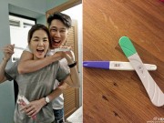 Làng sao - Sau hơn 4 năm kết hôn, cuối cùng Ella (S.H.E) cũng khoe que thử thai "2 vạch"