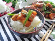 Bếp Eva - Cơm nấu bao nhiêu cũng hết với thịt ba chỉ rim mặn