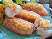 Bếp Eva - Bánh su kem chiên ăn vào là nghiện