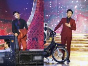Làng sao - Quý Bình khiến khán giả "sốc toàn tập" khi dẫn chương trình trên xe tải