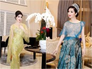 Làng sao - Hoa hậu Giáng My thay liên tục 2 trang phục trong một sự kiện