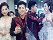 Làng sao - Noo Phước Thịnh chăm sóc Á hậu Tú Anh như người yêu tại sự kiện