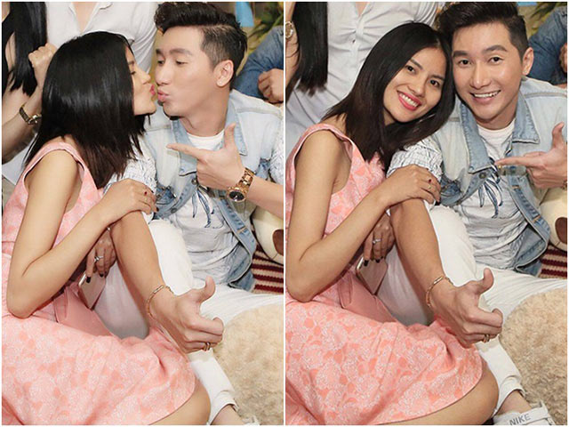 Không sợ chồng ghen, "gái quê" Lê Thị Phương chu môi hôn Nam Phong