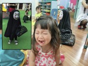 Làm mẹ - Đây mới là cô bé có màn hoá trang Halloween "lầy" nhất khối mẫu giáo năm nay