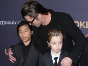 Làng sao - Trong khi Maddox vẫn tức giận với Brad Pitt, Pax Thiên, Shiloh muốn ở với bố