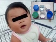 Làm mẹ - Bé 8 tháng tuổi mất mạng chỉ vì chiếc nắp chai nước "sát nhân"
