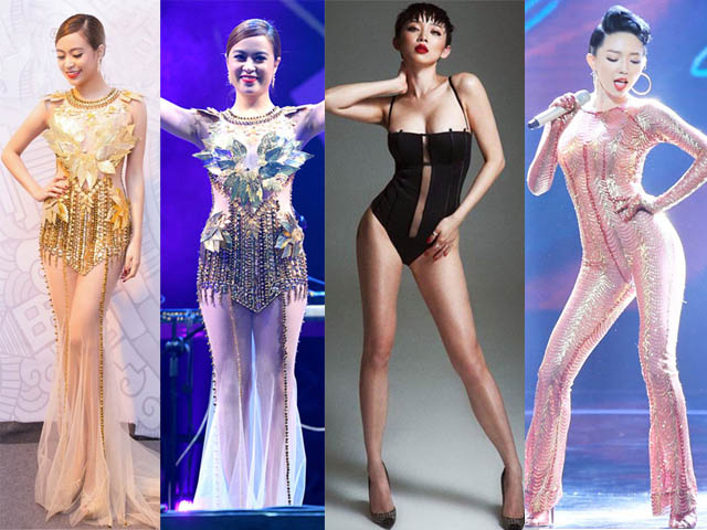 Hoàng Thùy Linh, Ngọc Trinh liên tục bị bóc ảnh chưa photoshop