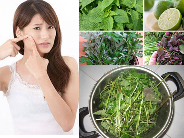 Trị mụn đơn giản chỉ 10 ngàn đồng với loại rau ở chợ nào cũng có bán