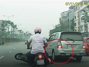 Clip Eva - Tài xế vượt ẩu, gây tai nạn rồi thản nhiên bỏ chạy