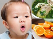 Làm mẹ - 7 loại thực phẩm cấm kỵ cho trẻ ăn khi con bị ho