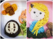 Làm mẹ - Mẹ đảm đang chỉ mất 5-10 phút làm cơm vừa ngon vừa đẹp cho con