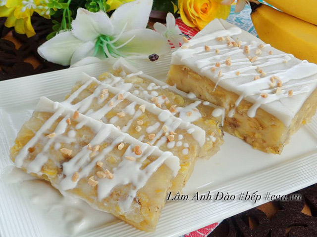 Cuối tuần làm bánh chuối hấp ăn chơi