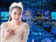 Làng sao - Loạt ảnh hậu trường long lanh như pha lê trong đám cưới lần 3 của Chung Lệ Đề