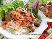 Bếp Eva - Bún sườn nướng thơm lừng cả bếp