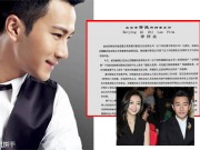 Làng sao - Lộ video tố ngoại tình, Lưu Khải Uy lên tiếng: "Tôi xin rút kinh nghiệm"