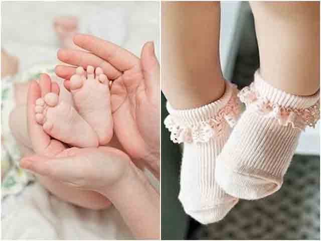 Nếu chưa biết nên hay không đi tất chân cho con khi ngủ, mẹ phải đọc bài viết này