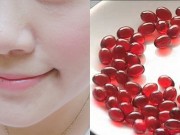 Làm đẹp - 1 viên dầu gấc mỗi ngày, da bạn sẽ láng mịn không tì vết