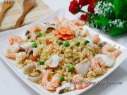 Bếp Eva - Cơm chiên hải sản nóng hổi no bụng bữa sáng