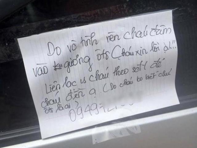 Bài học sau câu chuyện nam sinh làm vỡ gương ôtô