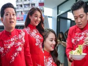 Làng sao - Trường Giang chăm sóc Nhã Phương trong hậu trường tại Đà Nẵng